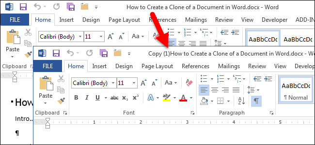 copy of word document
