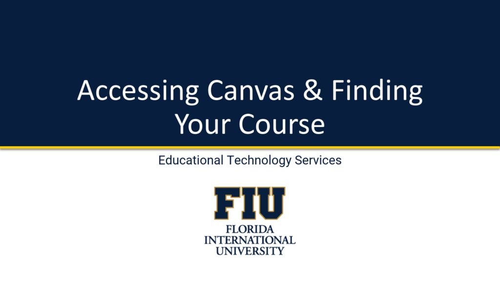 fiu canvas