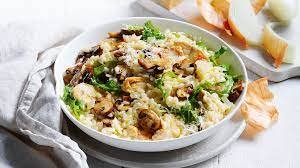  Creamy Chicken and Mushroom Risotto